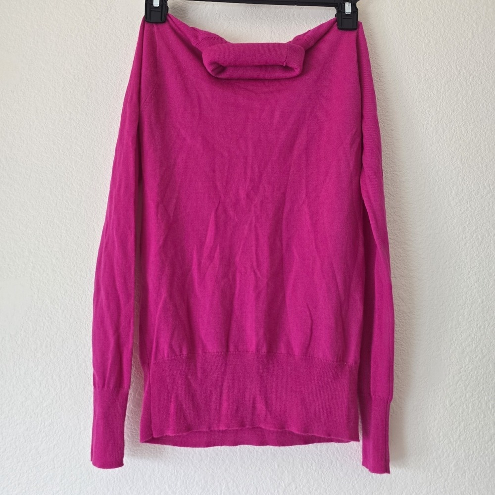 J. Crew Women's XXS Merino Wool Blend Turtleneck Sweater Pink Cozy‎ Layer Chic